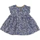 Marks&Spencer Virágos kék ruha (62) baba