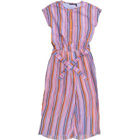 Csíkos jumpsuit (140) lány