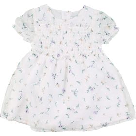 TU Virágos törtfehér ruha (68) baba