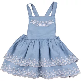 George Hímzett kék ruha (62) baba