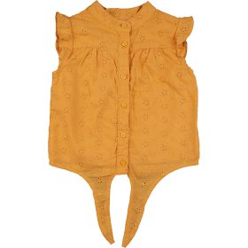 Primark Hímzett mustár blúz (92) kislány