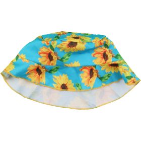 Napraforgós kék sapka (3-6 év) kislány