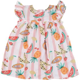 Primark Gyümölcsös-csíkos ruha (80) baba