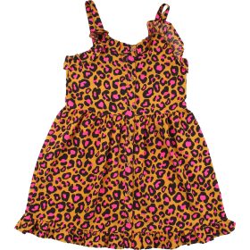 Next Mintás mustár ruha (128) kislány