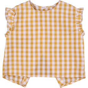 Kockás felső (116) kislány