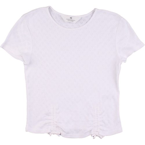 H&M Áttört fehér felső (146-152) lány