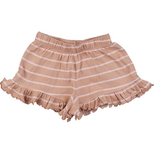 Next Bézs csíkos short (98) kislány