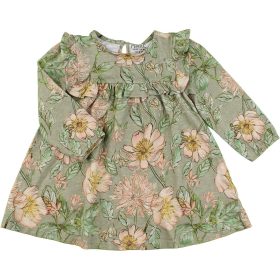 Next Virágos zöld ruha (86) baba
