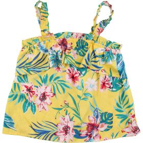Primark Virágos sárga felső (128) kislány