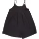 Fekete playsuit (128) kislány