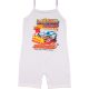 Autós playsuit (122) kislány