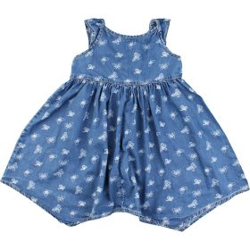 Nutmeg Pillangós farmerkék ruha (98) kislány