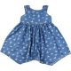 Nutmeg Pillangós farmerkék ruha (98) kislány