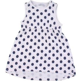 F&F Kékpöttyös ruha (80) baba