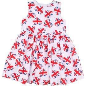 George Zászlós fehér ruha (104) kislány