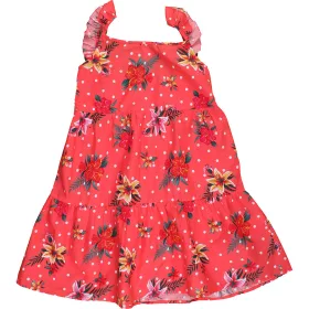 Primark Virágos korall ruha (116) kislány