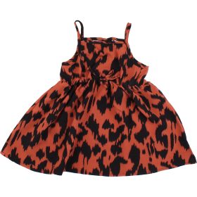 Mintás barna ruha (86) baba