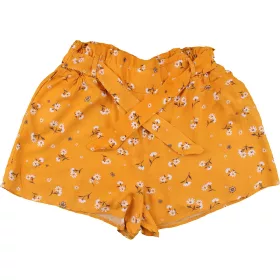 Primark Virágos mustár short (134) lány