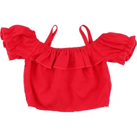 Piros felső (92) kislány