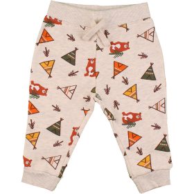 Mintás bézs melegítőnadrág (74) baba