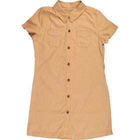 Nutmeg Mustár ruha (128) kislány