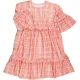 River Island Kockás narancs ruha (152) lány