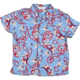 Primark Mintás kék ing (104) kisfiú