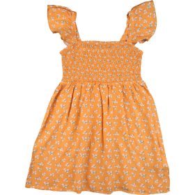 Primark Virágos sárga ruha (128) kislány