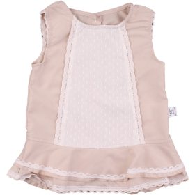 Bézs tunika (98) kislány