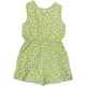 Primark Virágos zöld playsuit (134) lány