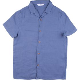 Marks&Spencer Kék pizsamafelső (134) fiú