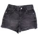 Primark Szaggatott grafit farmershort (134) lány