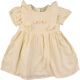 Nutmeg Hímzett sárga ruha (74) baba