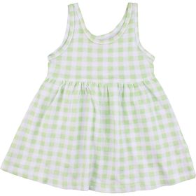 Primark Zöldkockás ruha (68) baba