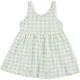Primark Zöldkockás ruha (68) baba