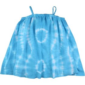 George Batikolt kék ruha (110) kislány