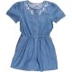 George Hímzett farmerkék playsuit (134) lány