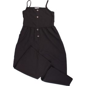Fekete jumpsuit (152) lány