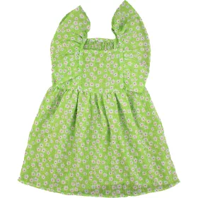 Primark Virágos zöld ruha (92) kislány
