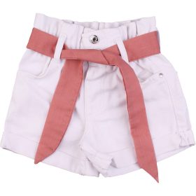 Denim Törtfehér farmershort (92) kislány