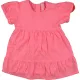 F&F Hímzett rózsaszín ruha (68) baba