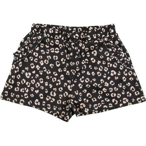 H&M Mintás fekete short (92) kislány