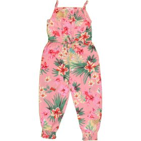 Primark Virágos rózsaszín jumpsuit (98) kislány