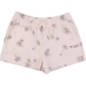 Primark Virágos törtfehér short (104) kislány