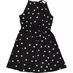 Szíves fekete ruha (158) tini lány