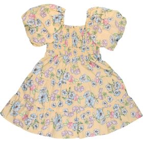 Primark Virágos sárga ruha (98) kislány