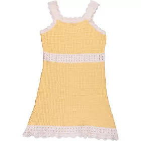 Primark Sárga kötött ruha (146) lány