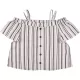 Primark Csíkos vászon felső (158) tini lány