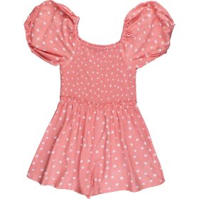 Next Pöttyös korall playsuit (128) kislány