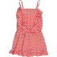 Next Piroskockás playsuit (152) lány